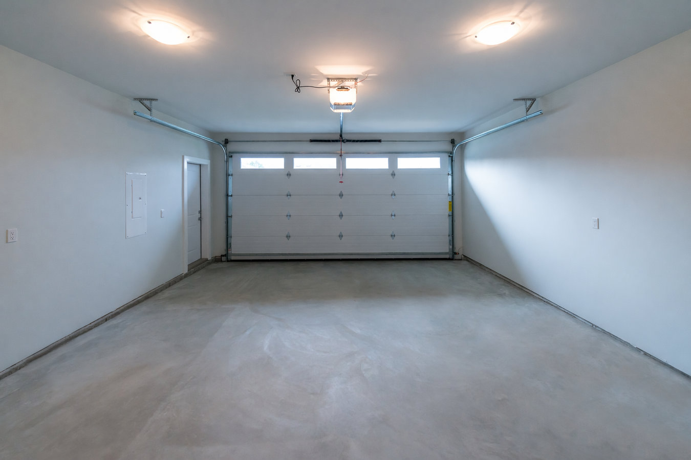 Garage floor concrete